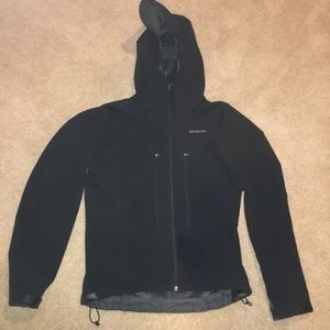 Men’s Patagonia S Black Polartec Softshell Jacket